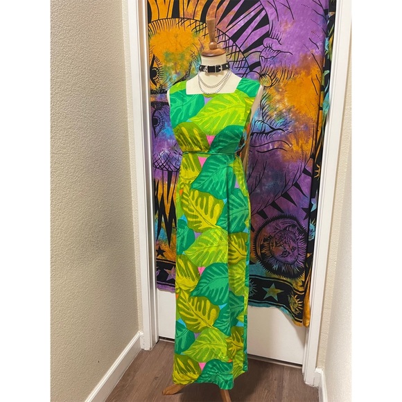 🌈 Amazing beautiful colorful Vintage dress - Picture 5 of 13